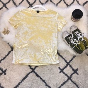 Forever 21 Velvet Shirt